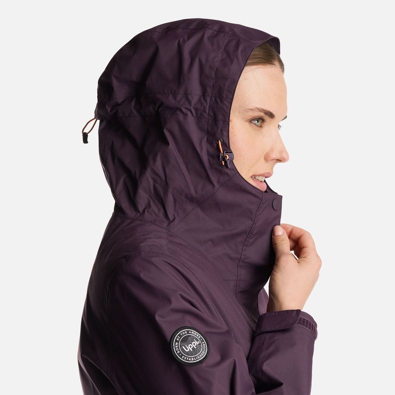 Chaqueta Mujer Blizzard B-Dry Hoody Jacket Morado Oscuro Lippi-5