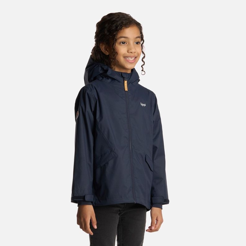 Chaqueta Niña Snowball Fusion-3 Hoody Azul Marino Lippi-2