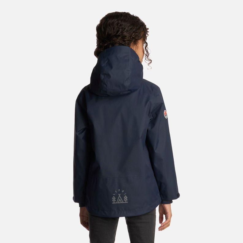 Chaqueta Niña Snowball Fusion-3 Hoody Azul Marino Lippi-3