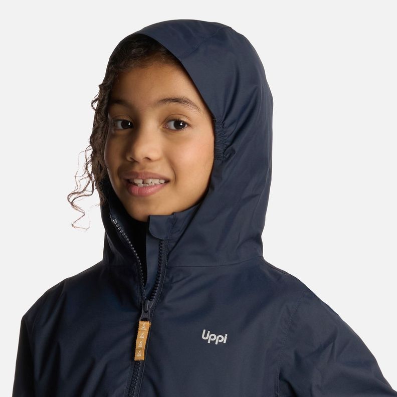 Chaqueta Niña Snowball Fusion-3 Hoody Azul Marino Lippi-4
