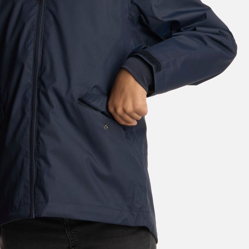 Chaqueta Niña Snowball Fusion-3 Hoody Azul Marino Lippi-5