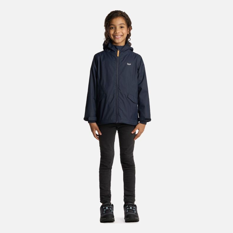 Chaqueta Niña Snowball Fusion-3 Hoody Azul Marino Lippi-7