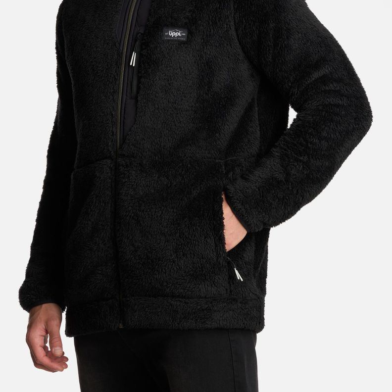 Polar Hombre Bear Shaggy-Pro Hoody Jacket Negro Lippi I25-4