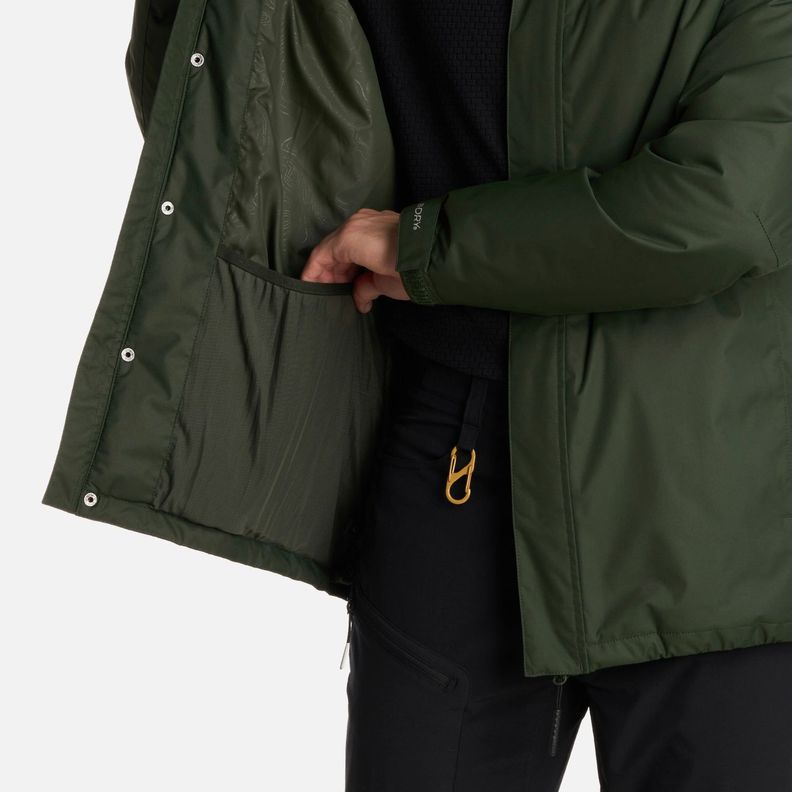 Chaqueta Hombre Suntra Steam-pro Verde Militar Lippi I25-6