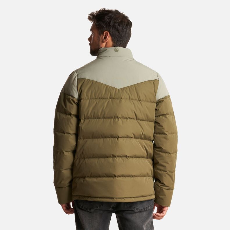 Chaqueta Hombre Kobuk Down Jacket Verde Militar Lippi-3