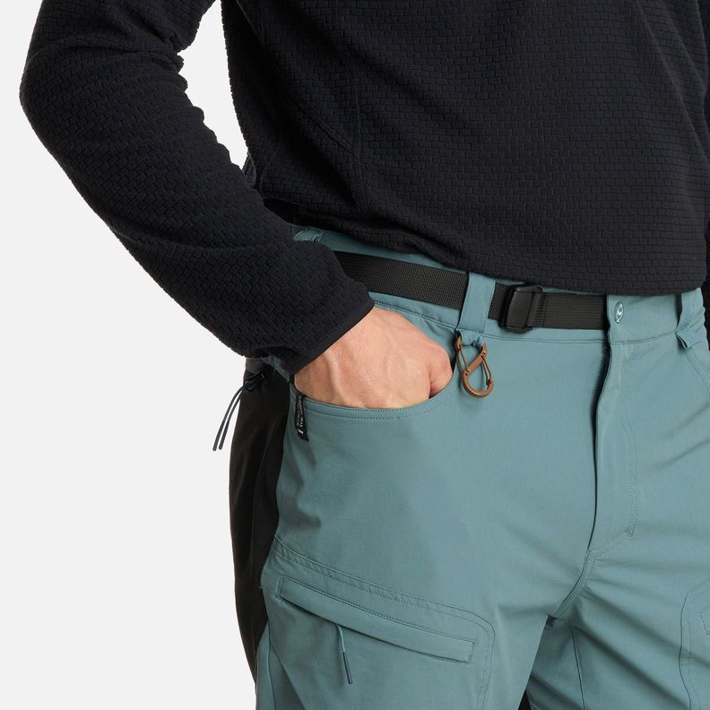 Pantalón Hombre Wollaston Mountain Q-Dry Petroleo Lippi I25-3