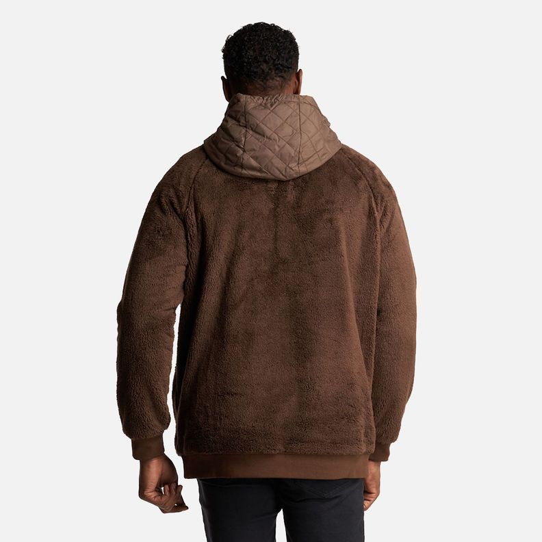Poleron Hombre Cangur-oso Café Haka Honu I23-7