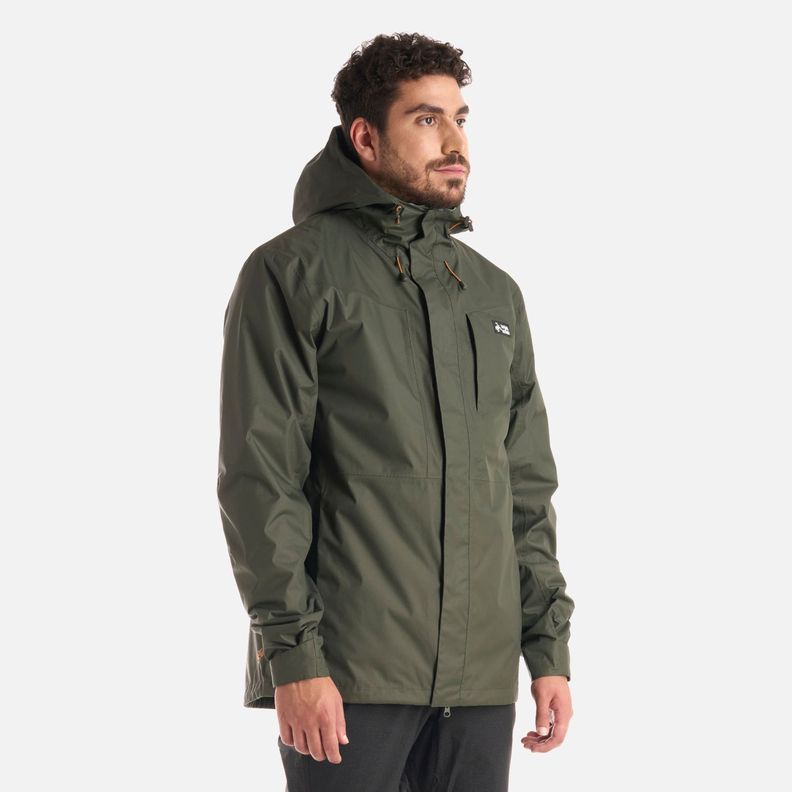 Chaqueta Hombre Corteza Verde Militar Haka Honu I25-2