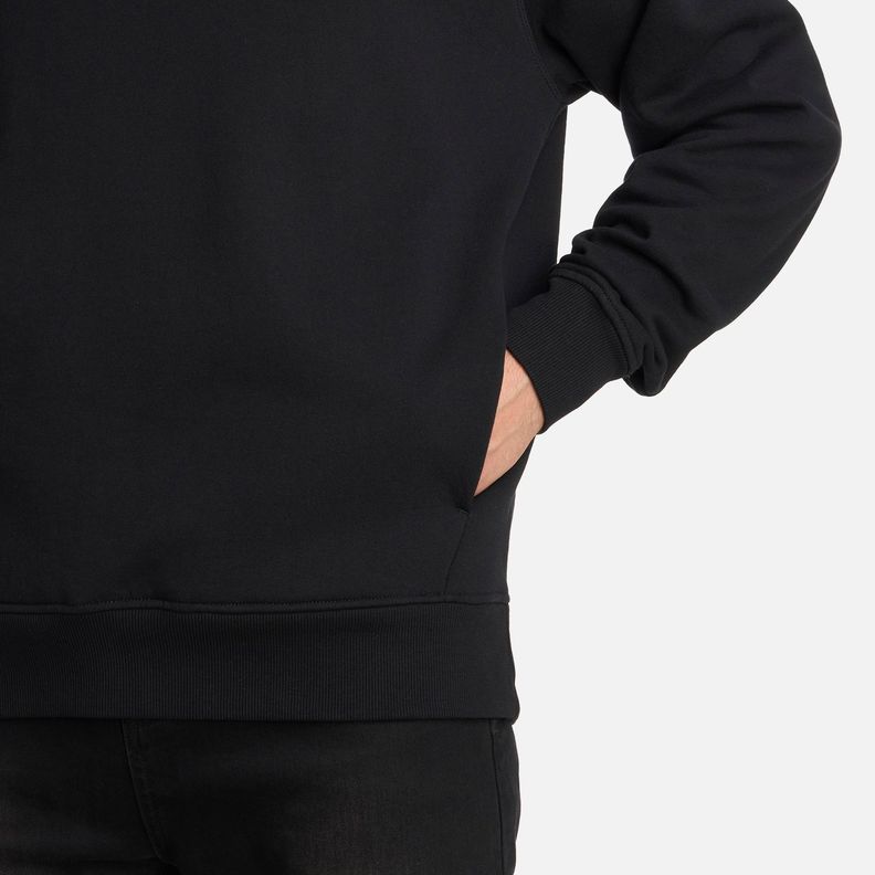 Polerón Hombre Ulmo Hoody Sweatshirt Negro Lippi I25-4