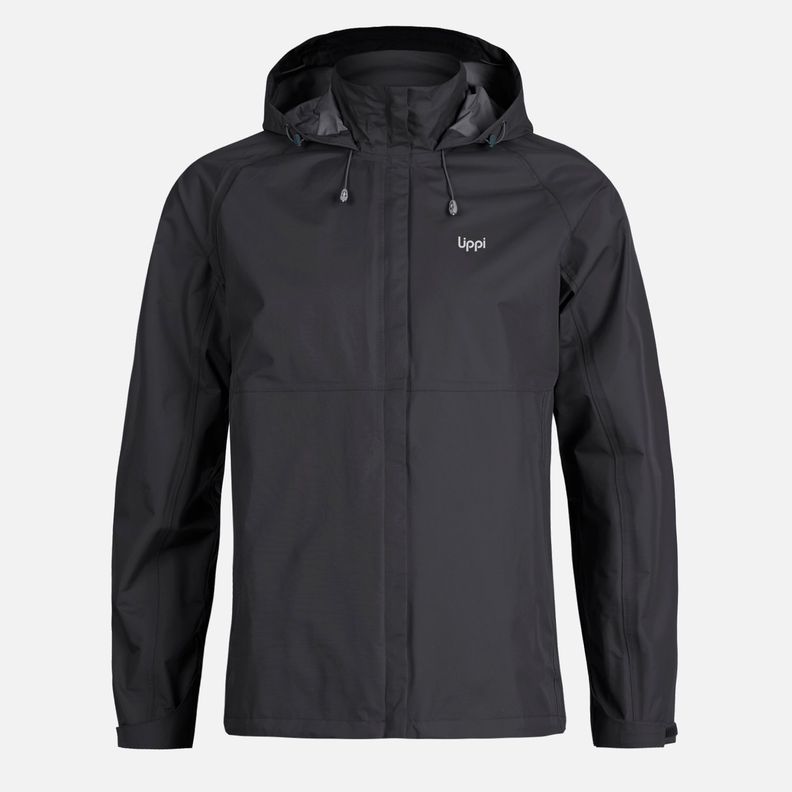 Chaqueta Hombre Alpine B-Dry Hoody Jacket Negro Lippi I23-0