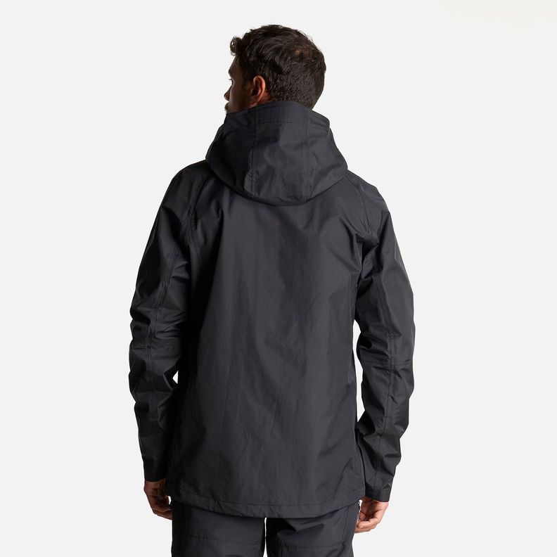 Chaqueta Hombre Alpine B-Dry Hoody Jacket Negro Lippi I23-3