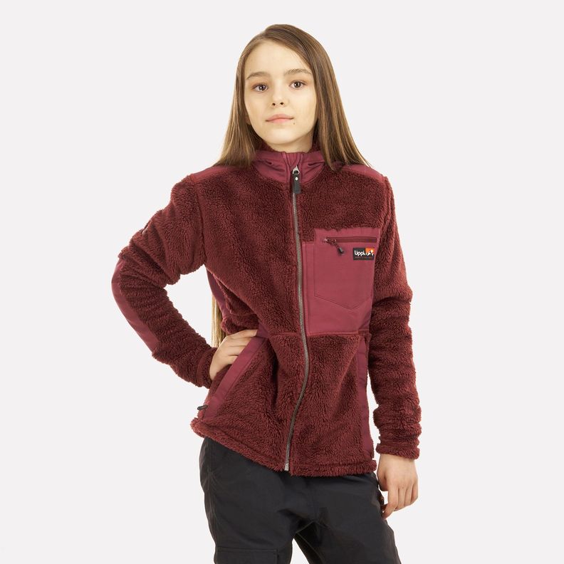 Chaqueta Teen Girl Bear Shaggy-Pro Hoody Jacket Burdeo Lippi I22-1