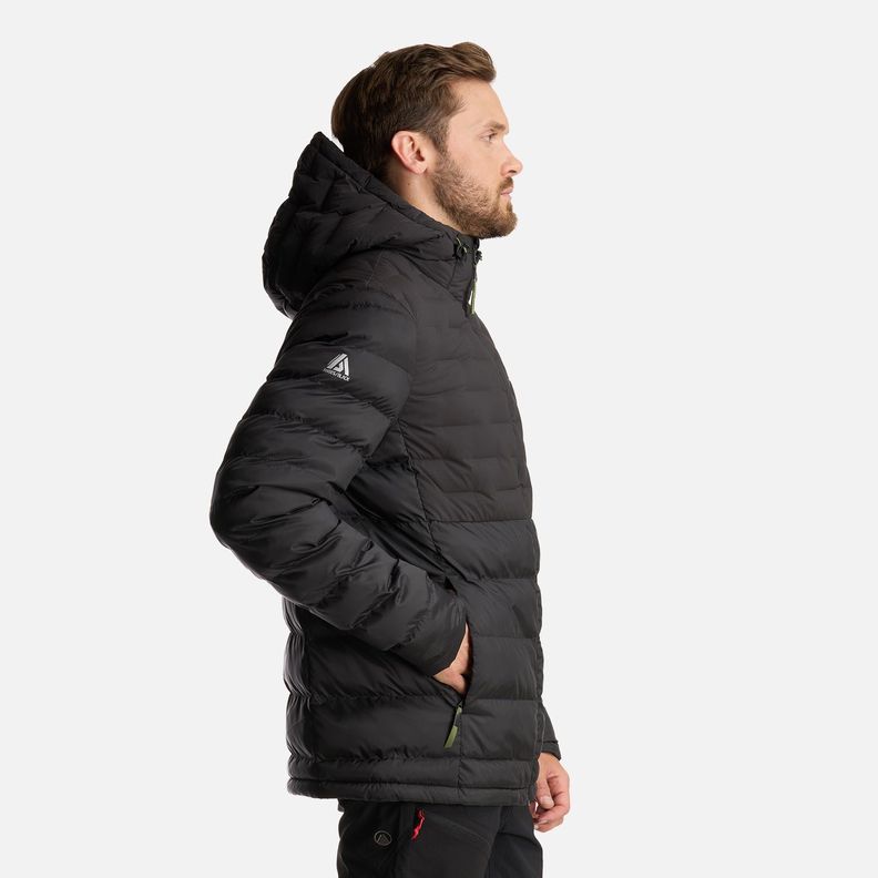 Chaqueta Hombre Bazpur EVO Down Hoody Jacket Negro Lippi-2