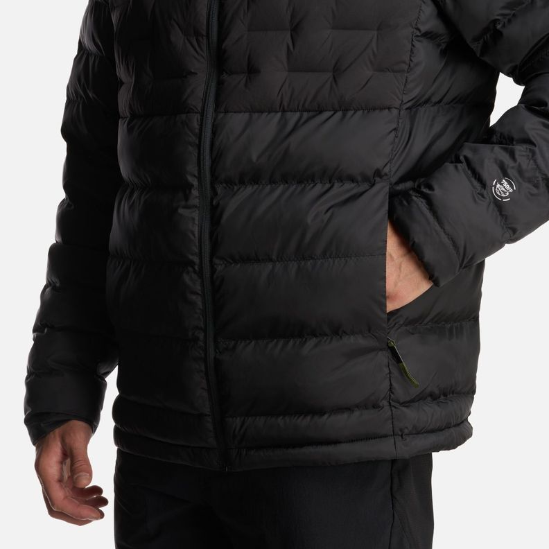 Chaqueta Hombre Bazpur EVO Down Hoody Jacket Negro Lippi-5