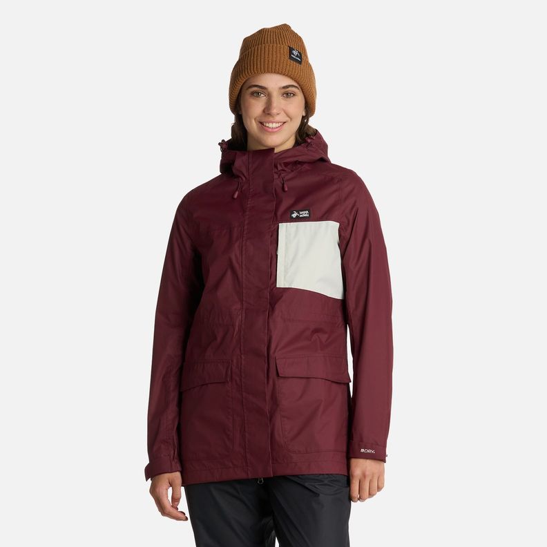 Chaqueta Mujer Kauai Burdeo Haka Honu I25-0