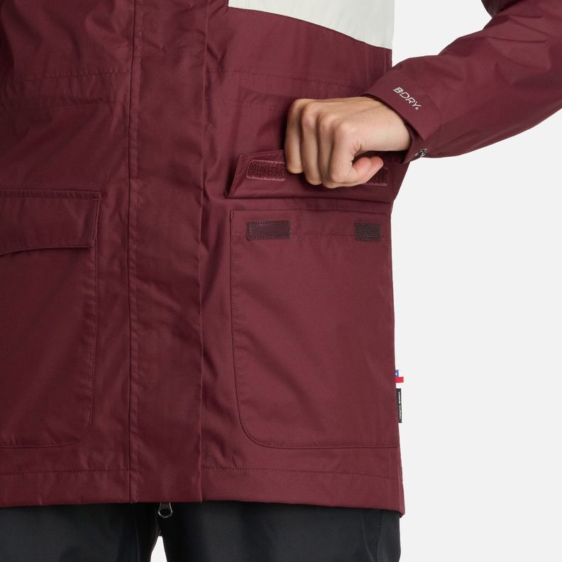 Chaqueta Mujer Kauai Burdeo Haka Honu I25-4