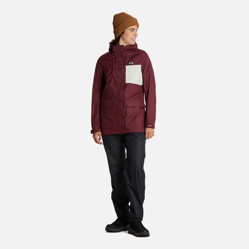 Chaqueta Mujer Kauai Burdeo Haka Honu I25-6