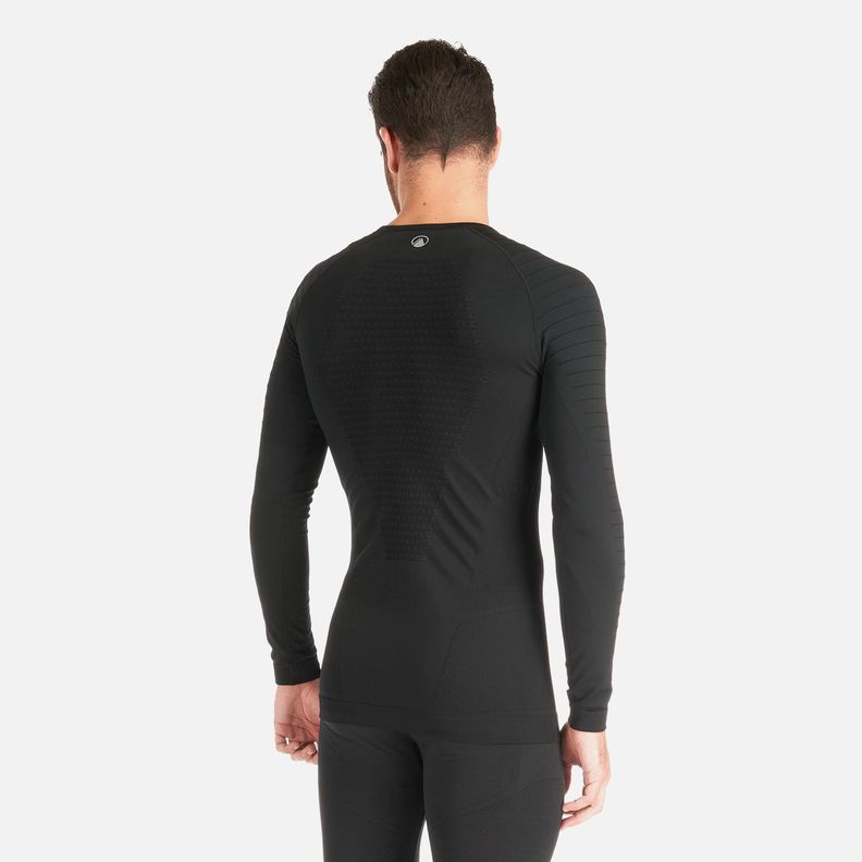 Primera Capa Hombre Skintec 2000Seamless Top Negro Lippi V25-3