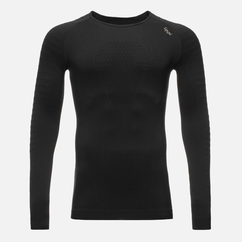 Primera Capa Hombre Skintec 2000Seamless Top Negro Lippi V25-8
