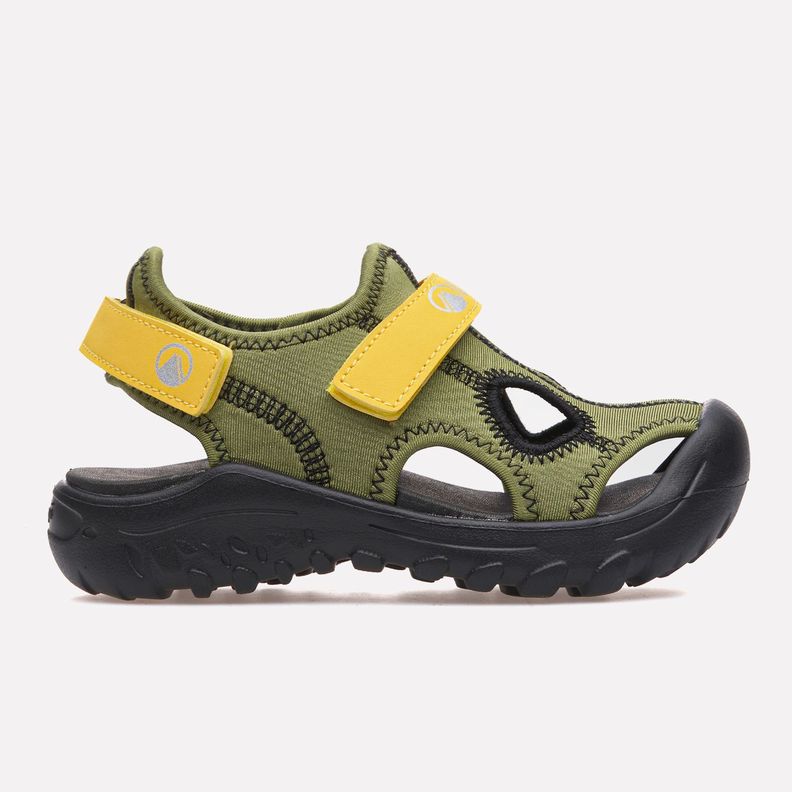Sandalia Niño Go Out Again Kids Verde Militar Lippi V25-0