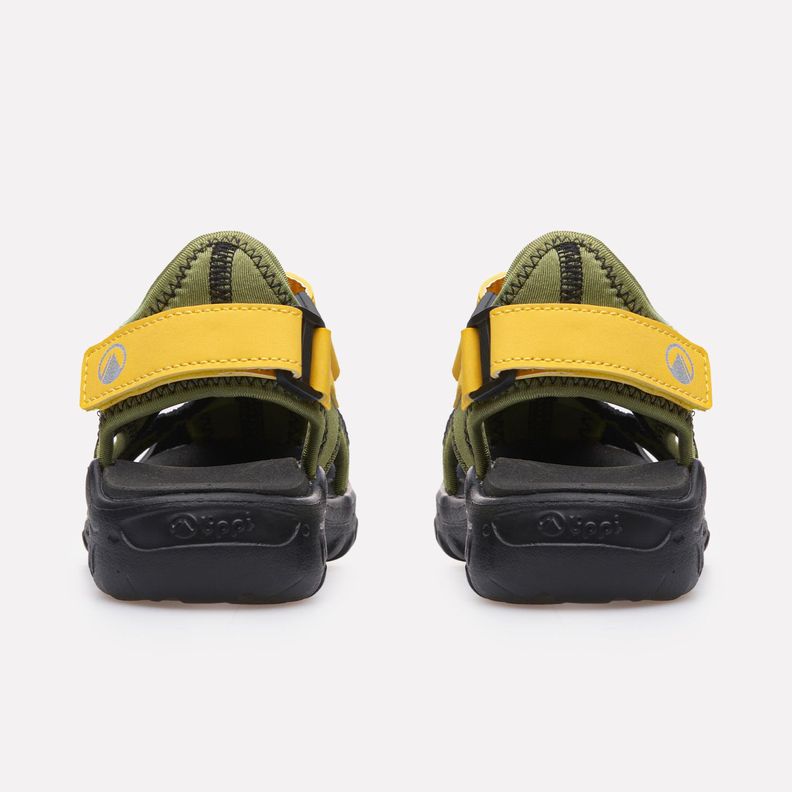 Sandalia Niño Go Out Again Kids Verde Militar Lippi V25-3