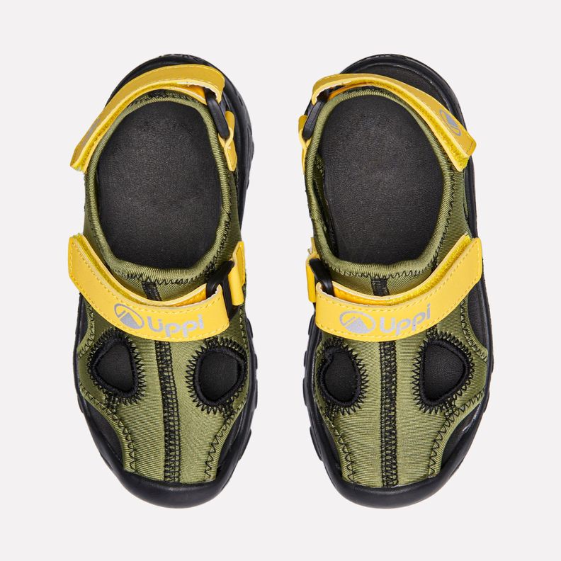 Sandalia Niño Go Out Again Kids Verde Militar Lippi V25-5