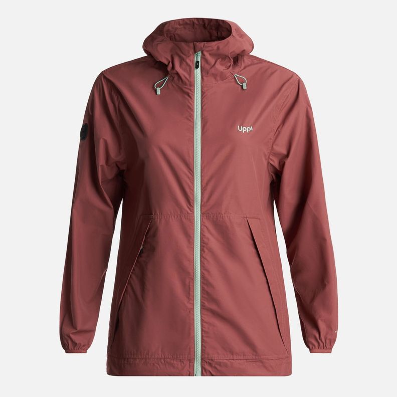 Chaqueta Mujer  WindLand  WindBreaker Hoody Jacket Rosa Oscuro Lippi-0