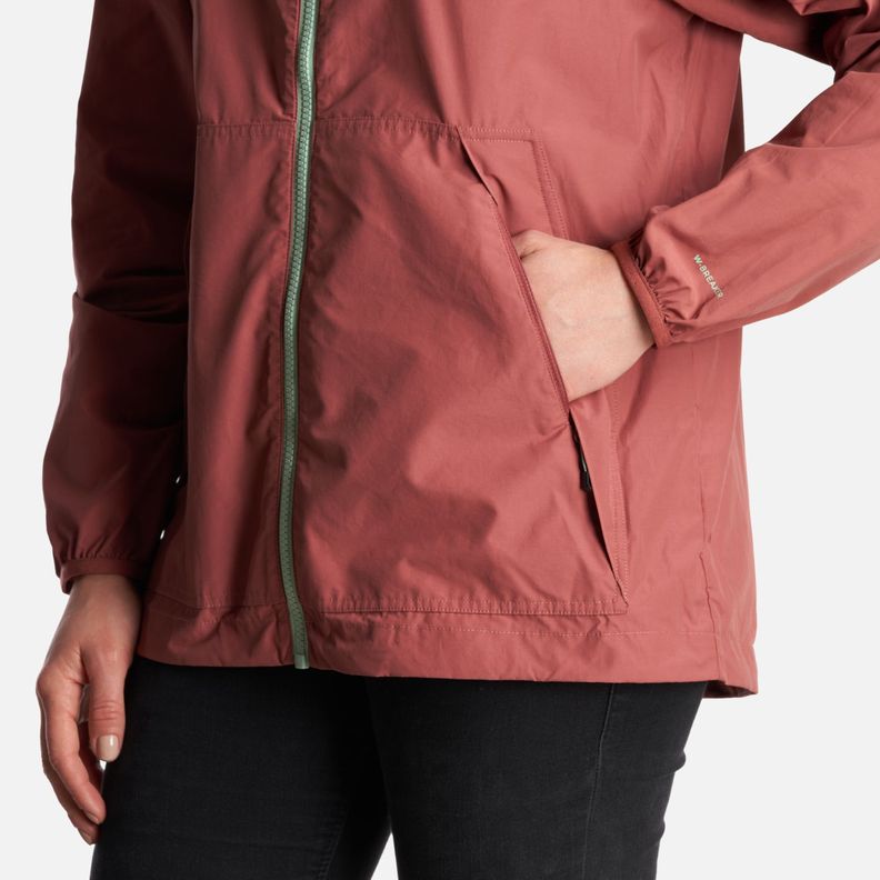 Chaqueta Mujer  WindLand  WindBreaker Hoody Jacket Rosa Oscuro Lippi-5