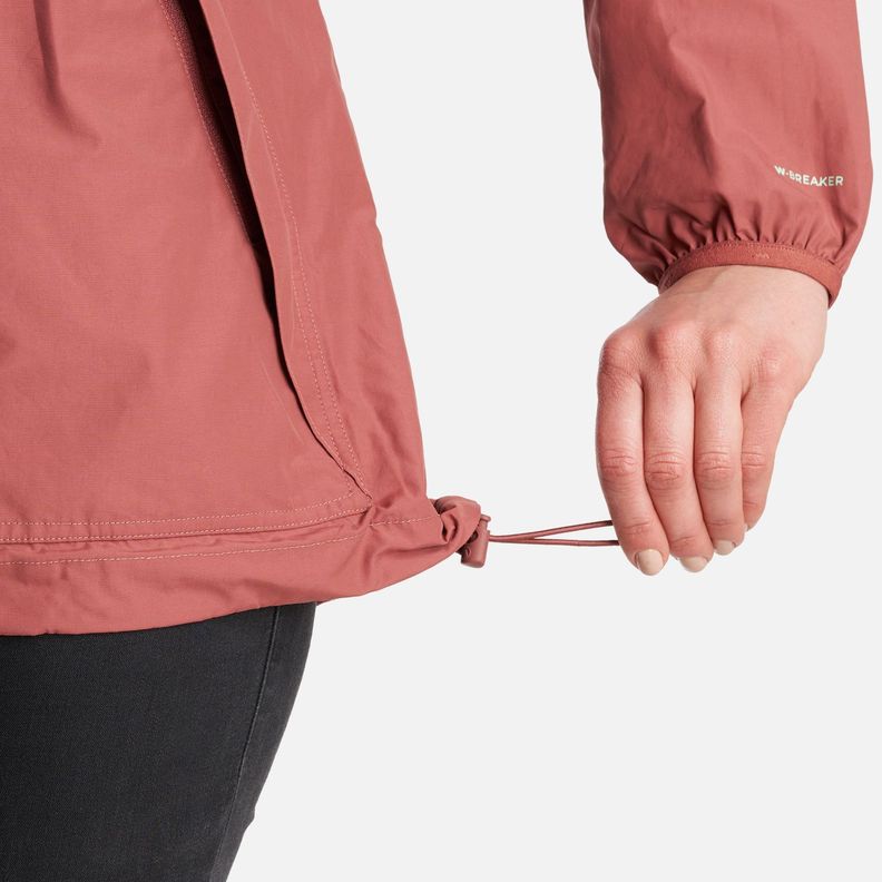 Chaqueta Mujer  WindLand  WindBreaker Hoody Jacket Rosa Oscuro Lippi-6