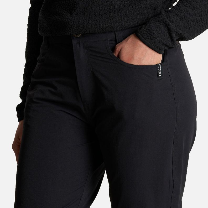 Pantalon Mujer Enduring Mix-2 Q-Dry Pants Negro Lippi I23-4