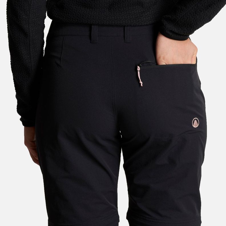 Pantalon Mujer Enduring Mix-2 Q-Dry Pants Negro Lippi I23-5