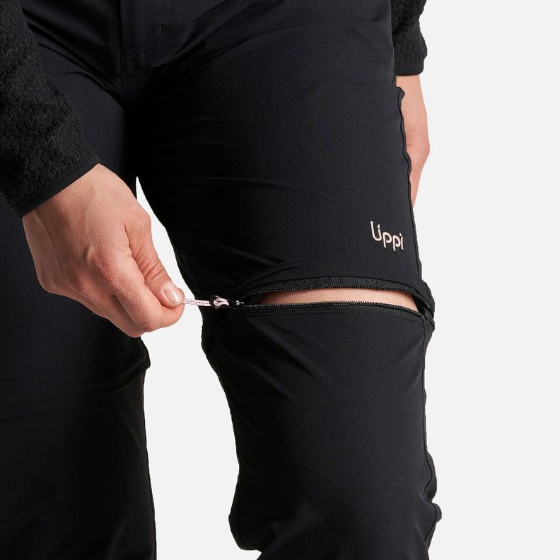 Pantalon Mujer Enduring Mix-2 Q-Dry Pants Negro Lippi I23-6