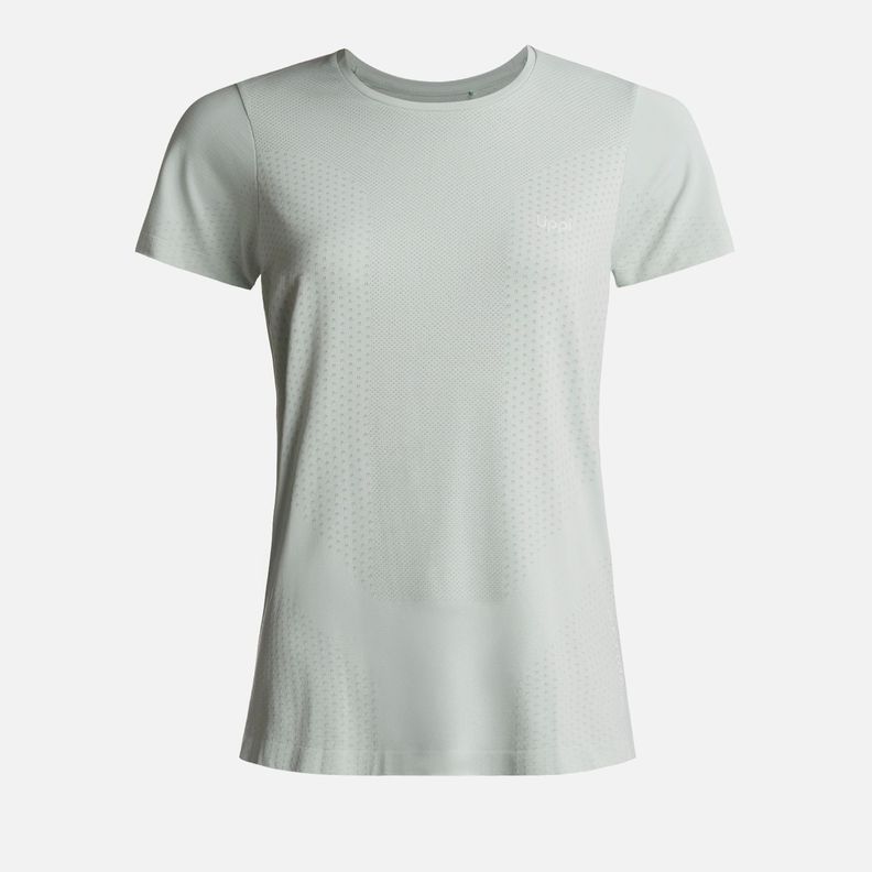 Polera Mujer  4 Run Seamless Trail Short Sleeve T-Shirt Celeste Lippi-0