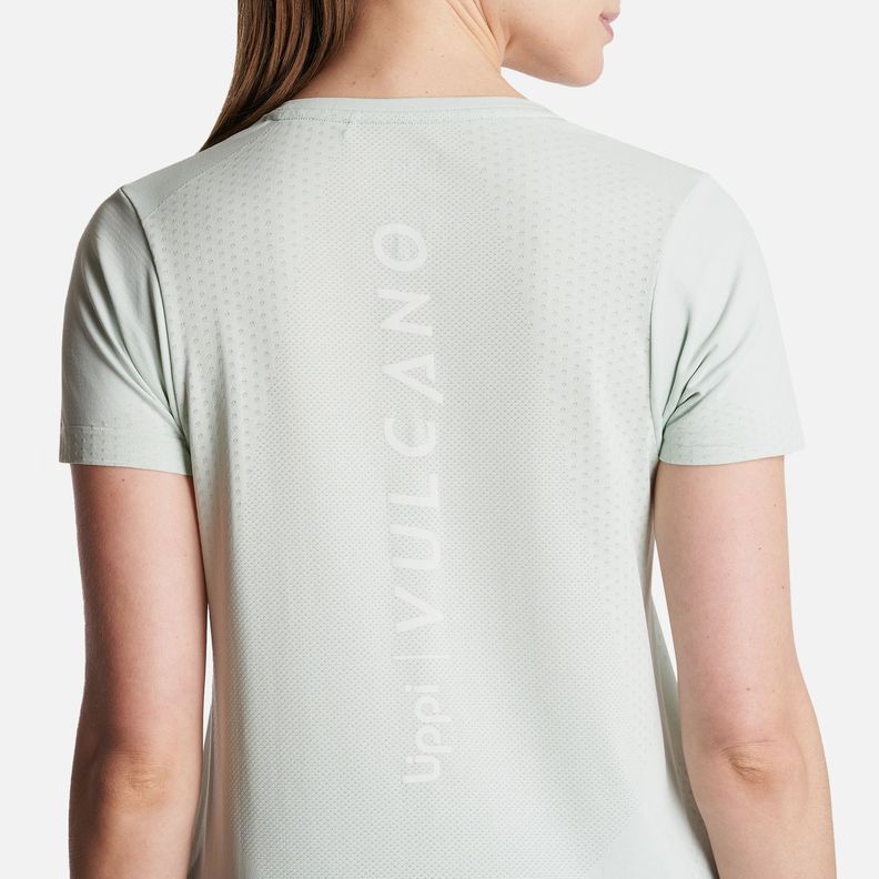 Polera Mujer  4 Run Seamless Trail Short Sleeve T-Shirt Celeste Lippi-4