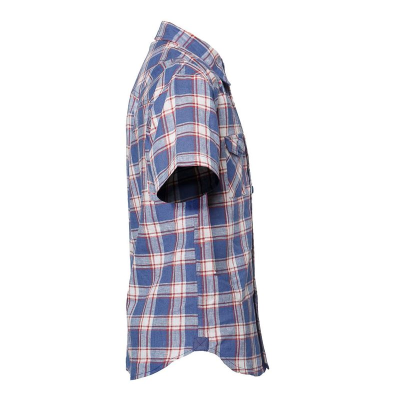 Camisa Niño Mountain Towns Shorts Sleeve Shirt Azul Grisaceo / Celeste Lippi-1