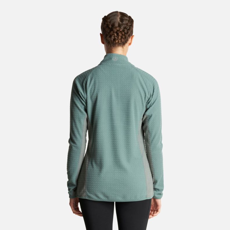 Poleron Mujer Jacaranda Nano-F 14 Zip Jade Oscuro Lippi I23-3