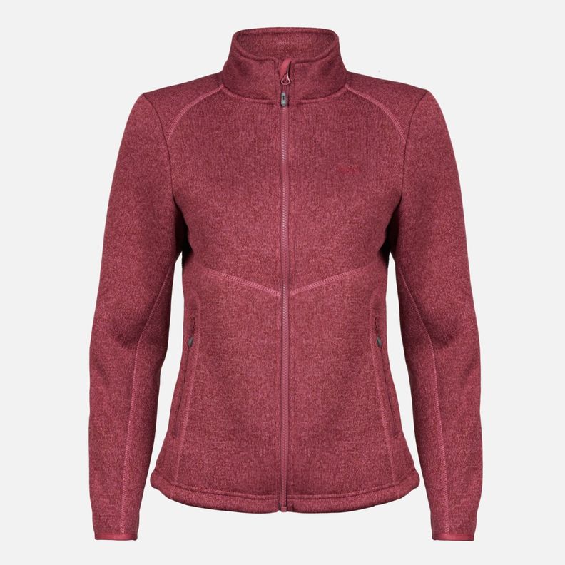 Polar Mujer Sense Blend-Pro Jacket Melange Red Lippi-0