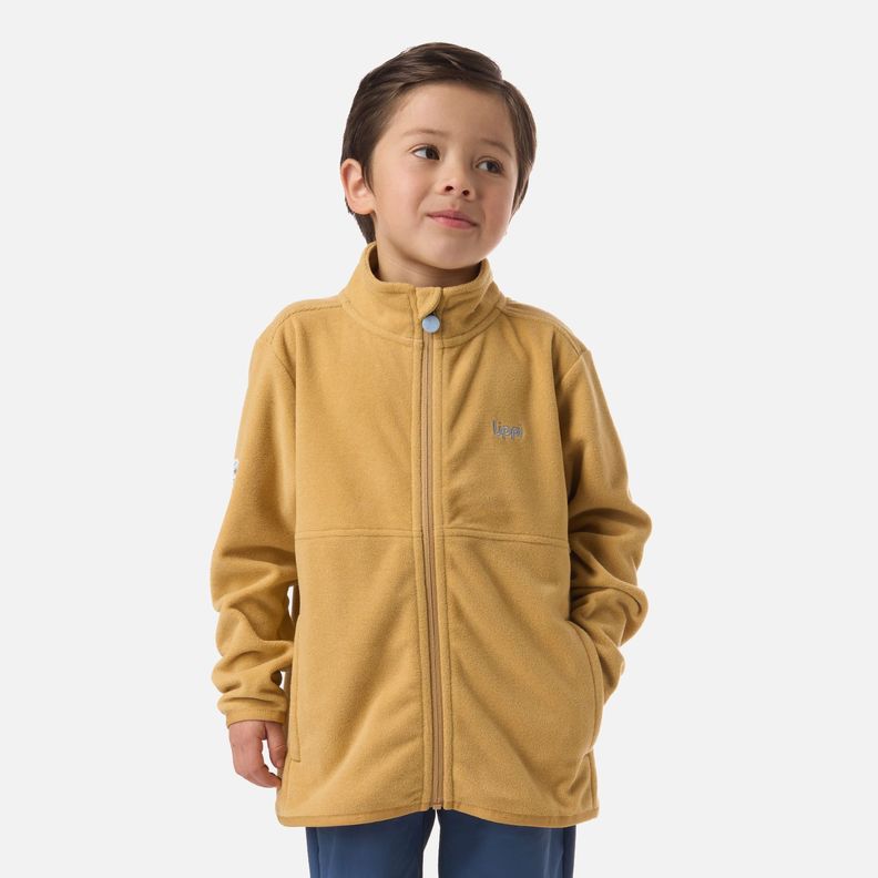 Polar Nino Stripes Nano-F Full Zip Camel Lippi V26