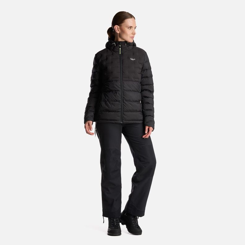 Chaqueta Mujer Bazpur EVO Down Hoody Jacket Negro Lippi-9