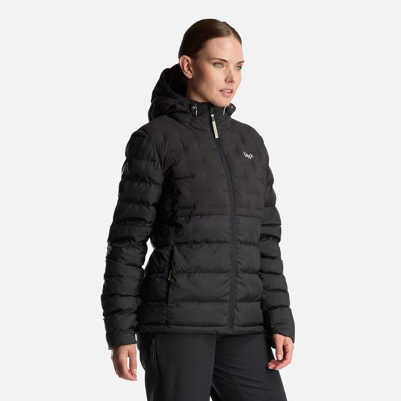 Chaqueta Mujer Bazpur EVO Down Hoody Jacket Negro Lippi-1