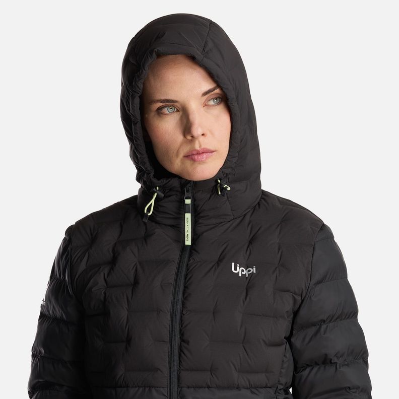 Chaqueta Mujer Bazpur EVO Down Hoody Jacket Negro Lippi-4