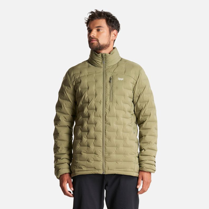 Chaqueta Hombre Ultimate Stretch Down Jacket Verde Lippi-1