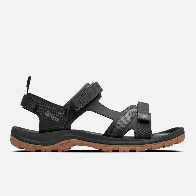 Sandalia Hombre Go Out Negro / Goma Lippi 39