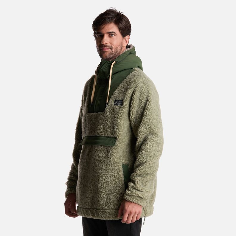Poleron Hombre Chi-Porrito Verde Claro Haka Honu-1
