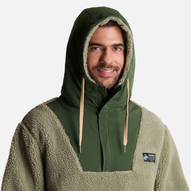 Poleron Hombre Chi-Porrito Verde Claro Haka Honu-4