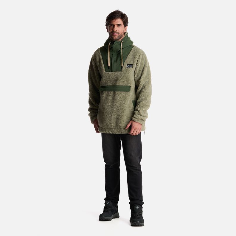 Poleron Hombre Chi-Porrito Verde Claro Haka Honu-8