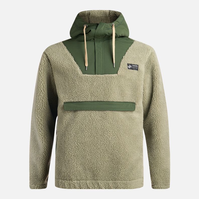 Poleron Hombre Chi-Porrito Verde Claro Haka Honu-9