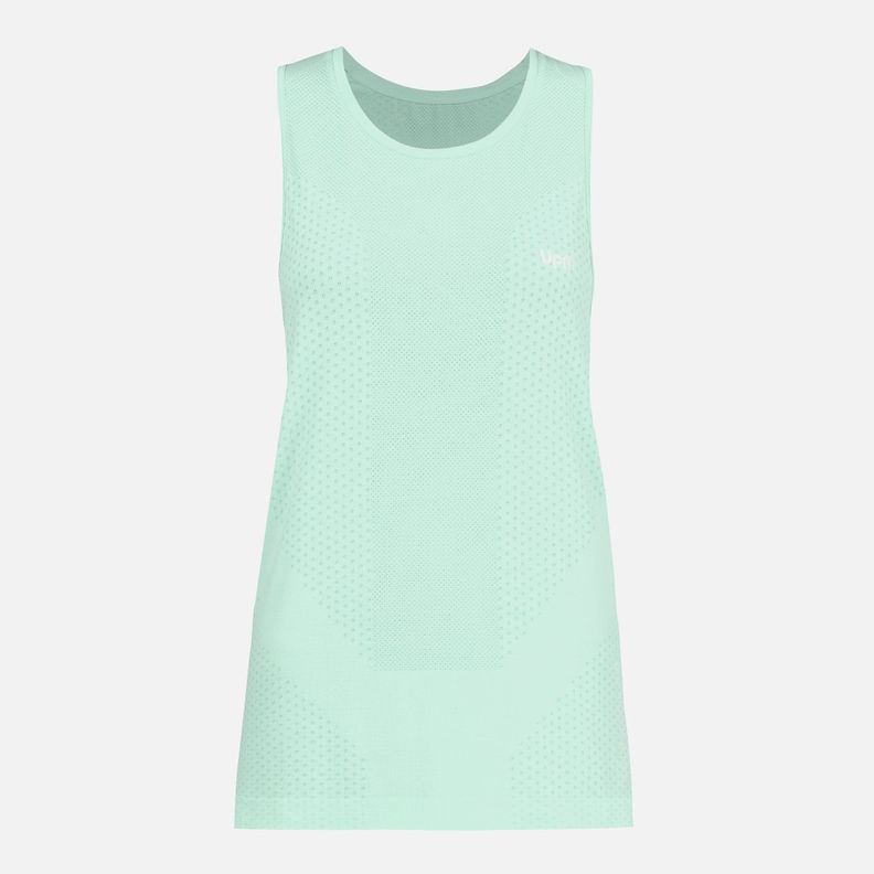 Polera Mujer 4 Run Seamless Trail T-Shirt Celeste Lippi-0