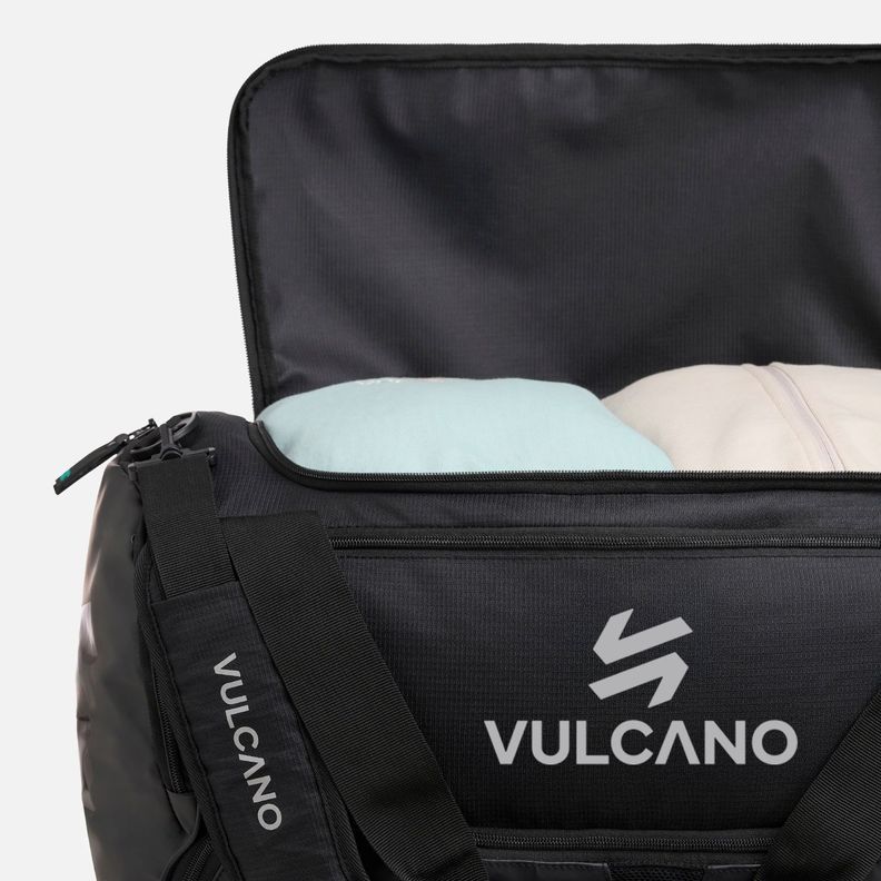Bolso All Sport 60L Duffle Bag Negro Vulcano-5