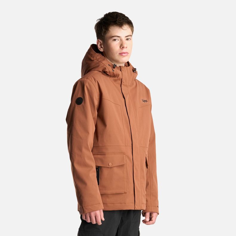 Chaqueta Teen Boy Roble B-Dry Hoody Jacket Cafe Claro Lippi-2